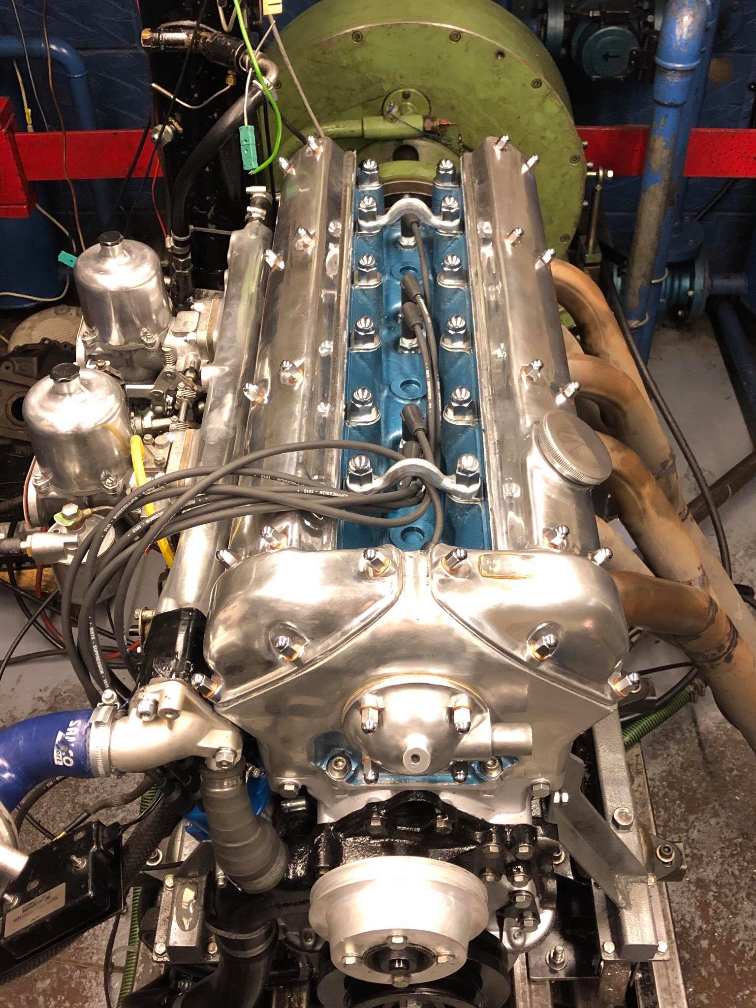 Jaguar Engine on the Dyno